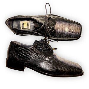 David Eden Handmade Ostrich Dress Shoes